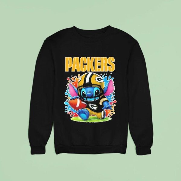 Stitch Fan Green Bay Packers Nfl Sweatshirt