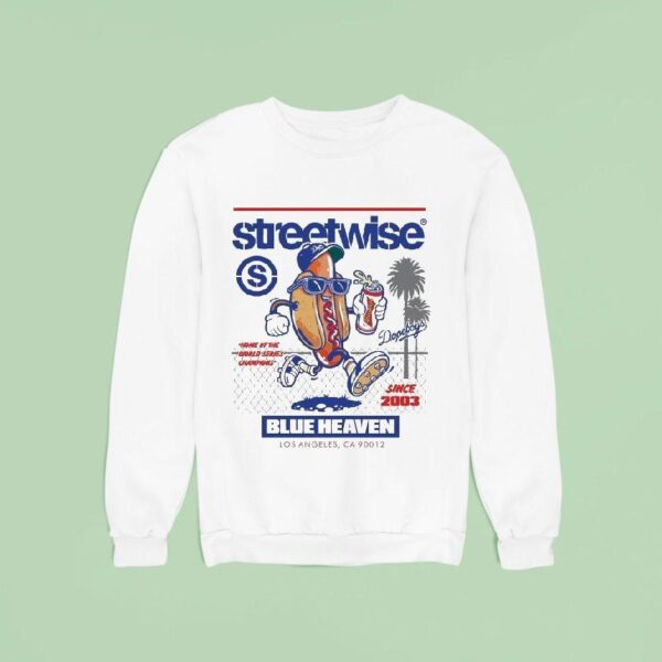 Streetwise Blue Heaven Dope Dogs Since Sweatshirt