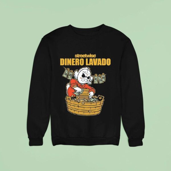Streetwise Dinero Lavado Duck Jason Voorhees Mask Sweatshirt