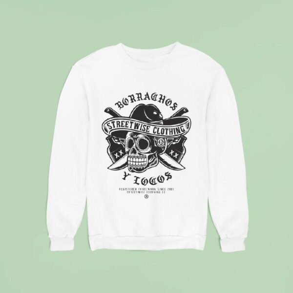 Streetwise Los Borrachos Skull Sweatshirt