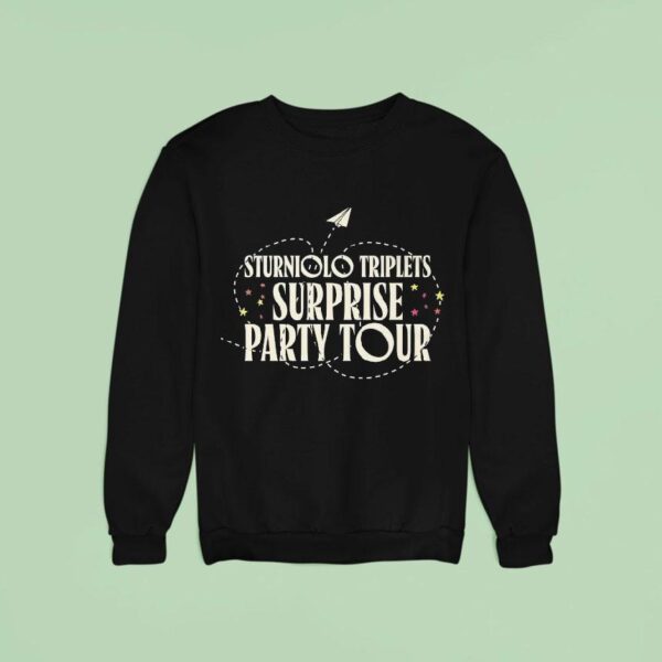 Sturniolo Triplets Surprise Party Tour Star Dates Sweatshirt