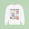 Swift Stamps Collection Ts The Eras Tour Album Sweatshirt