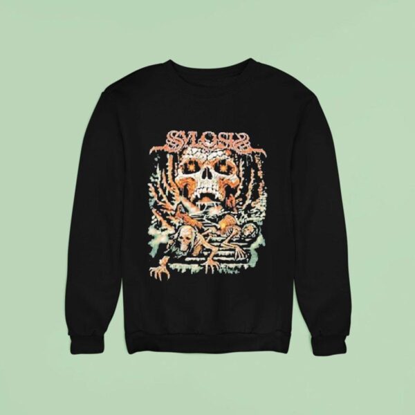 Sylosis Summer Tour Skull Skeleton Sweatshirt