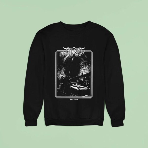 Synestia Dies Irae Dark Dungeon Scene Black Metal Gothic Sweatshirt