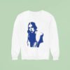 Tate Mcrae Blue White Sweatshirt