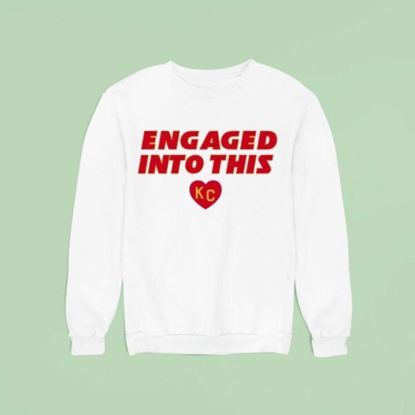 Taylor And Travis Engaged Into This Kansas City Chiefs Sweatshirt