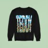Teddy Fresh Night And Day Flower Sweatshirt