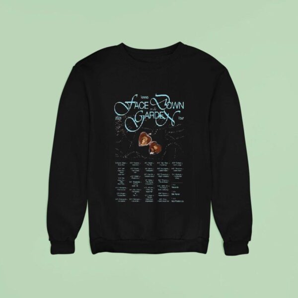 Tennis Face Down In The Garden The Farewell Tour Dates Sweatshirt