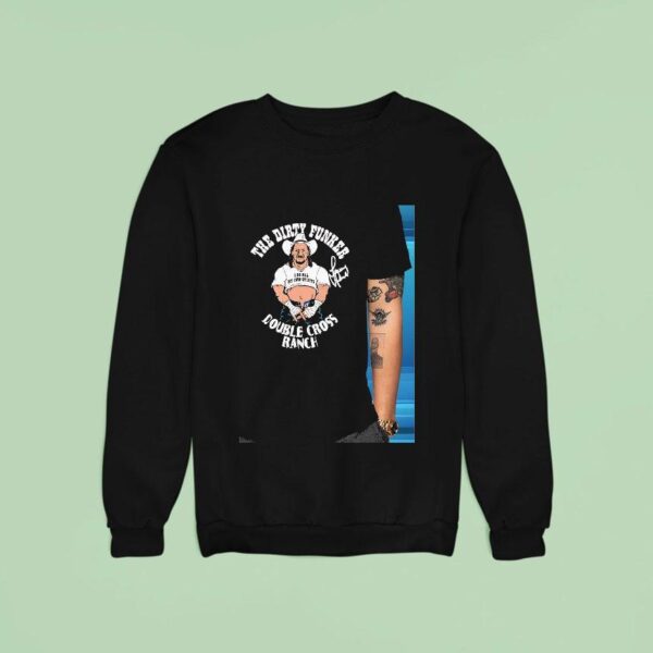 Terry Funk The Dirty Funker Double Cross Ranch Signature Sweatshirt