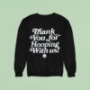 Thank You For Hooping With Us Hoop Jam Sweatshirt