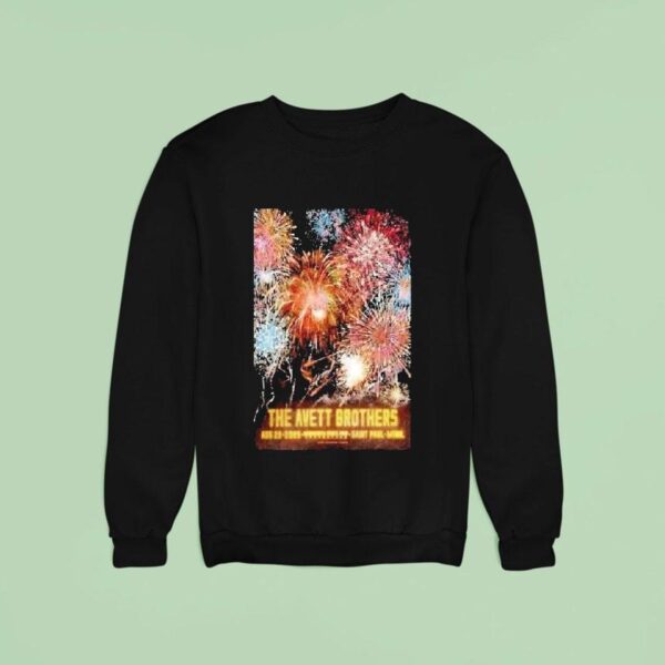 The Avett Brothers Minnesota State Fair In Saint Paul Mn Aug Sweatshirt