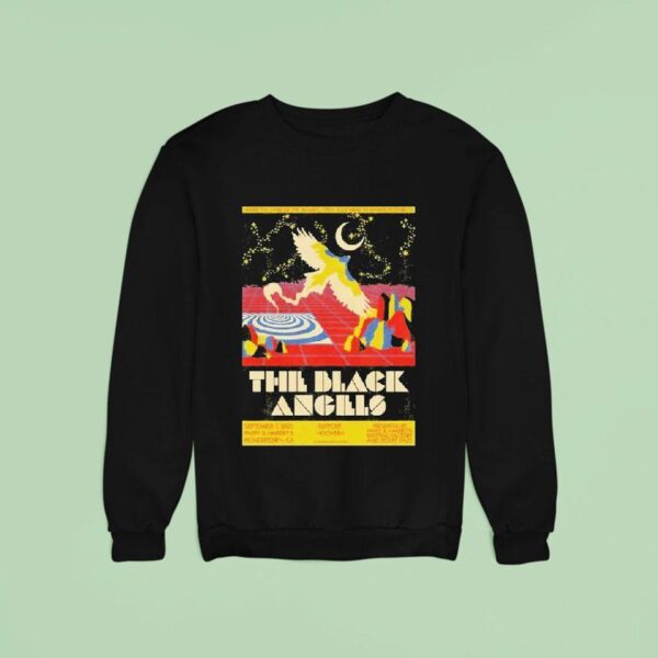 The Black Angels Pioneertown Ca On September Tour Sweatshirt