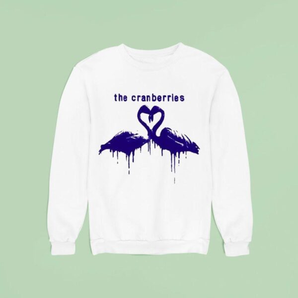 The Cranberries Heart Flamingo Sweatshirt