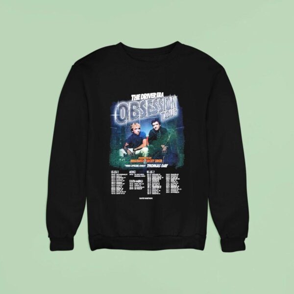 The Driver Era Obsession Tour Thomas Day Ross Lynch And Rocky Lynch Dates Sweatshirt