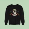 The Fat Electrician Athens Tn Militia Est Skull Sweatshirt