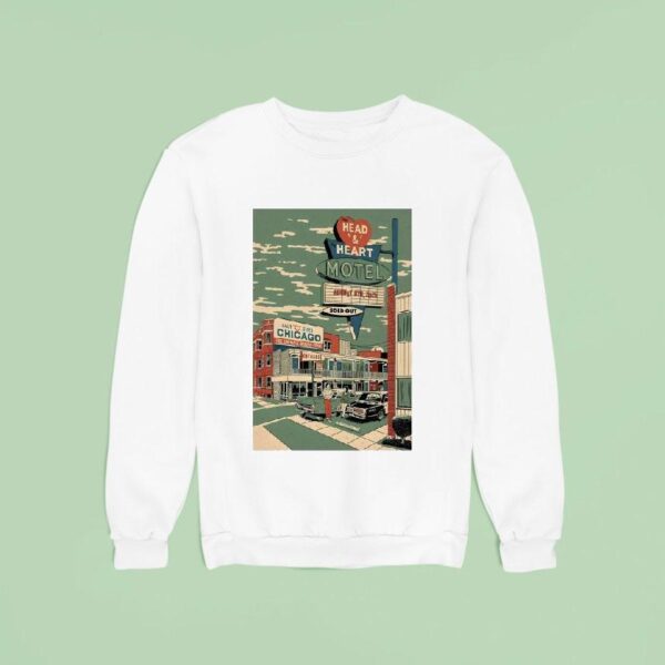 The Head And The Heart August Chicago Il Sweatshirt
