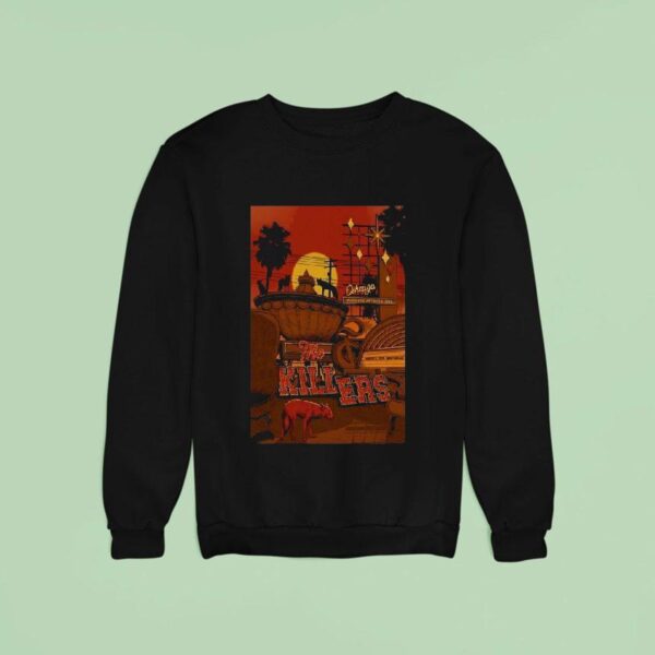 The Killers Aug Parc Jean Drapeau Montreal Canada Aug Sweatshirt