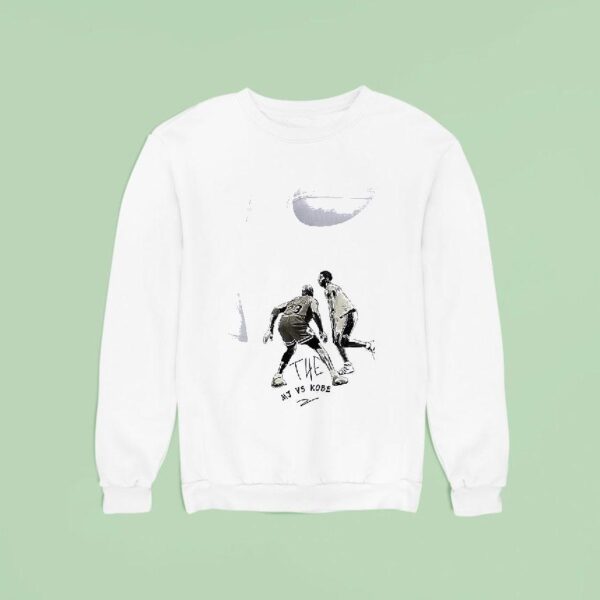 The Michael Jordan Vs Kobe Bryant I Don T Want To Be The Next Mj I Only Want To Be Kobe Bryan Sweatshirt
