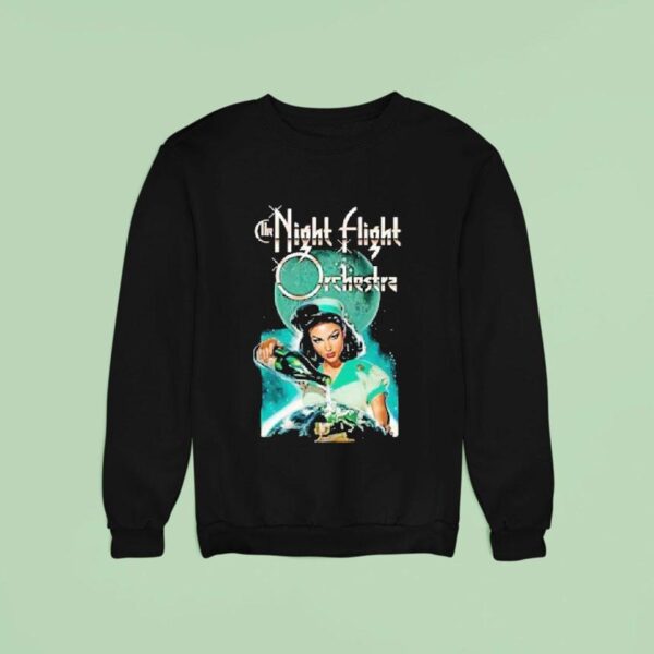 The Night Flight Orchestra Moon Over Australia Tour Sweatshirt