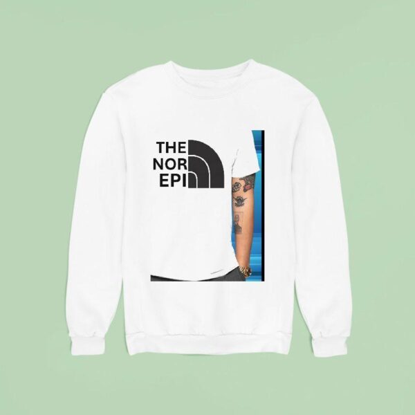 The Nor Epi Style The North Face Logo Parody Sweatshirt