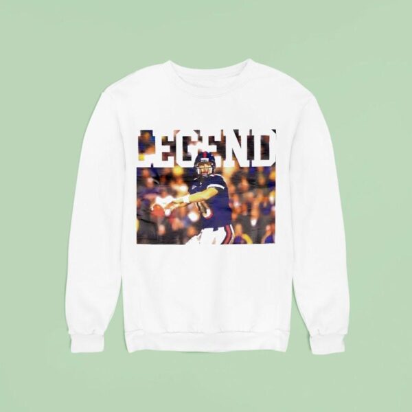 The Oxford Legend Eli Manning Ole Miss Rebels Football Sweatshirt