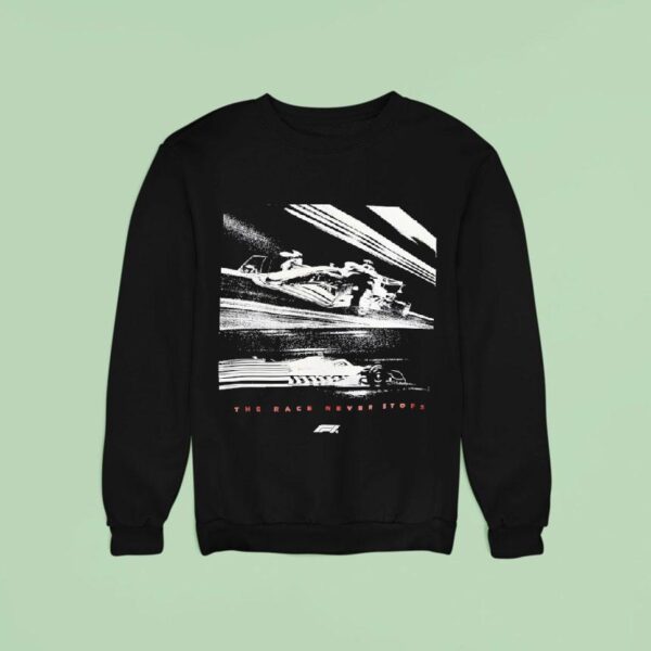 The Race Never Stops Formula Logo Sweatshirt