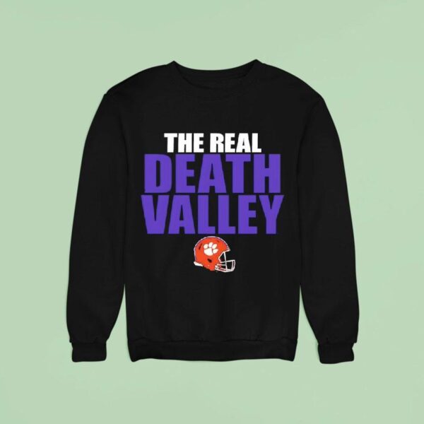 The Real Death Valley Clemson Tigers Football Helmets Sweatshirt