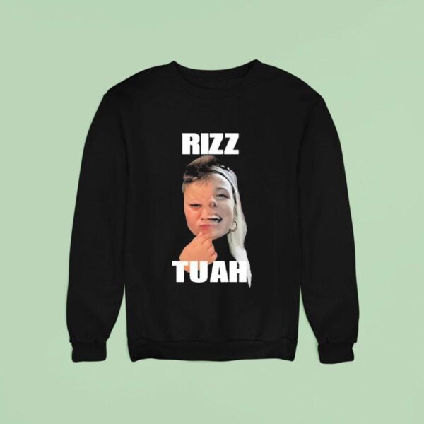 The Rizzler X Hawk Tuah Sweatshirt
