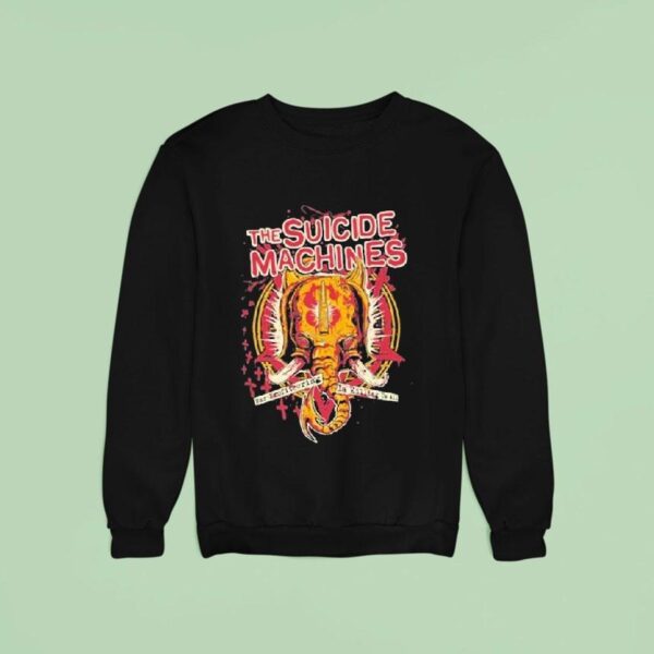 The Suicide Machines War Profiring Is Killing Us All Sweatshirt