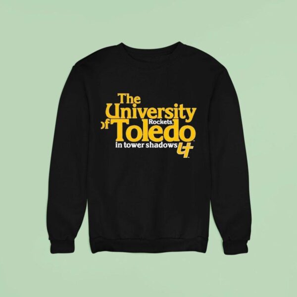 The University Of Toledo Rockets In Tower Shadows Sweatshirt