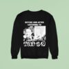 Thing Before And After Listening To Beavis And Ryan Gosling Head Sweatshirt