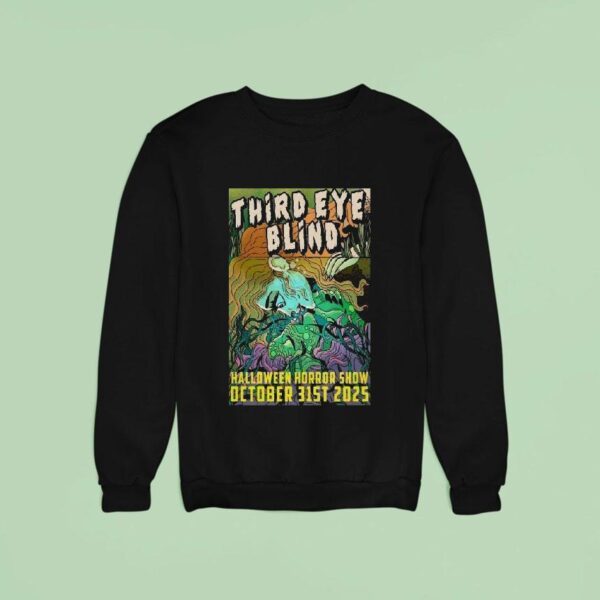 Third Eye Blind Tour Philadelphia Pa Halloween Horror Show Sweatshirt