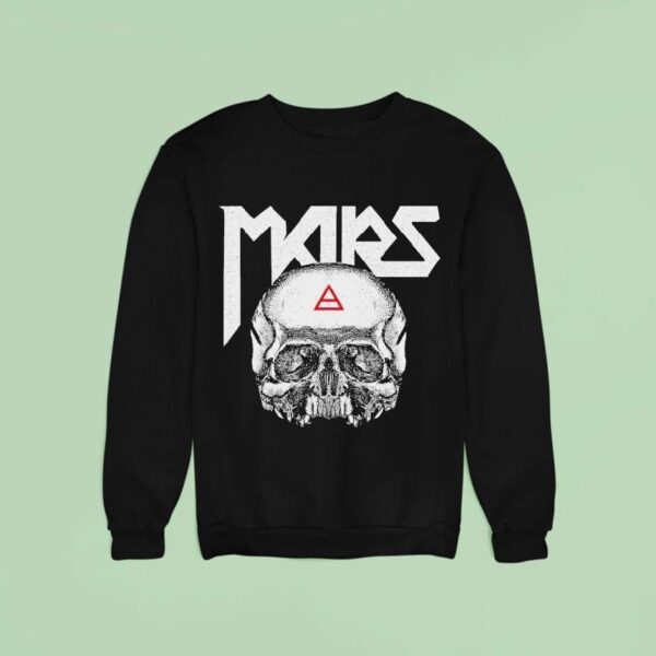 Thirty Seconds To Mars A Beautiful Lie Th Anniversary Triad Skull Sweatshirt