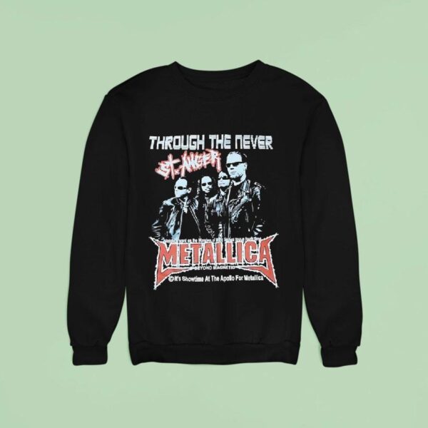 Through The Never St Anger Metallica Beyond Magnetic Sweatshirt