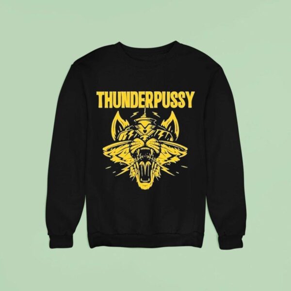 Thunderpussy Cat Head Sweatshirt