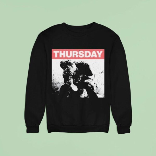 Thursday East Rutherford Nj Sitting Alone In The Dark Of The Stadium August Sweatshirt