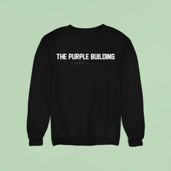 Todd Snider The Purple Building East Nashville Sweatshirt