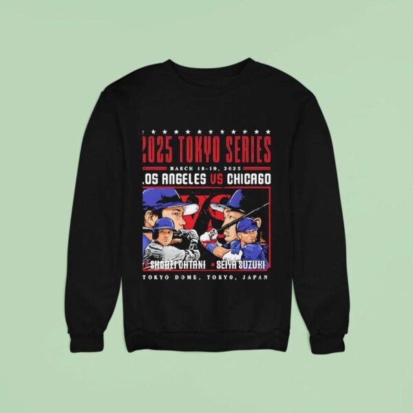 Tokyo Series Shohei Ohtani Vs Seiya Suzuki Comic Sweatshirt
