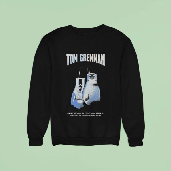 Tom Grennan Concert Liverpool Uk At Camp Furnace Aug Sweatshirt