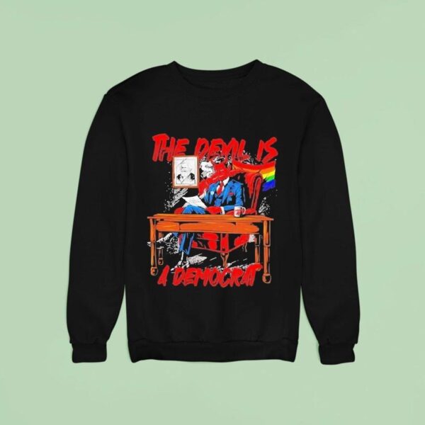 Tom Macdonald The Devil Is A Democrat Chair Sweatshirt