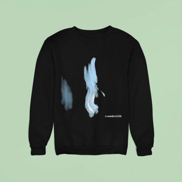 Tom Odell A Wonderful Life Black Album Cover Sweatshirt