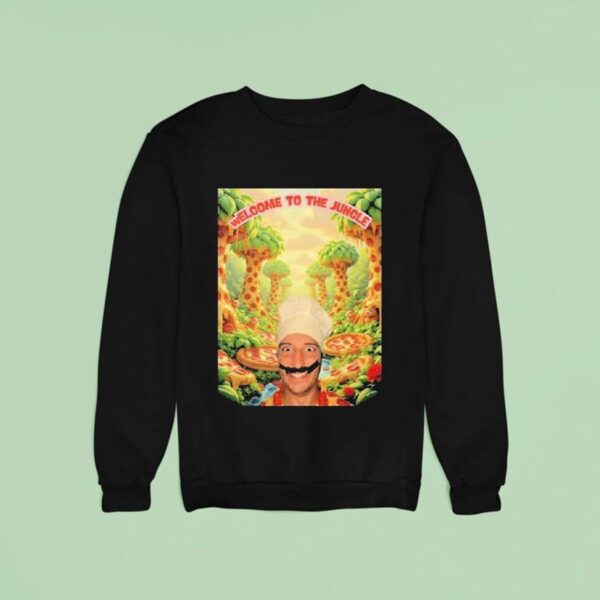 Tony Pepperoni Welcome To The Jungle Pizza S Sweatshirt