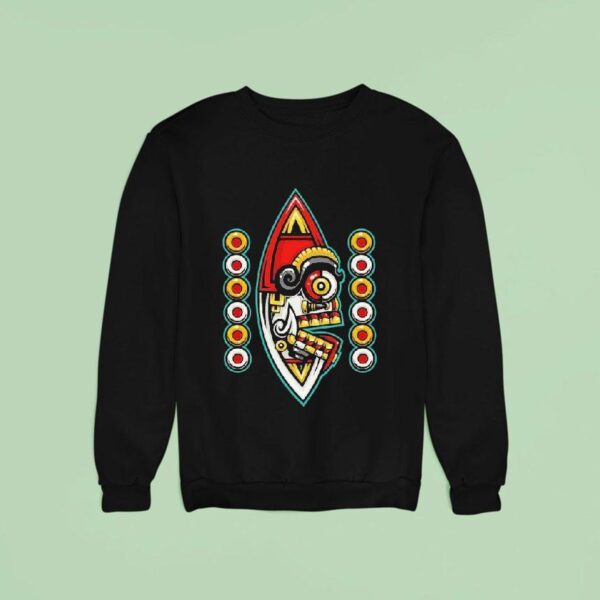 Top Mexica New Year Tecpatl Sweatshirt