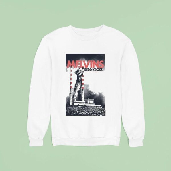 Tour Melvins Dublin Ireland Aug Ca Sweatshirt