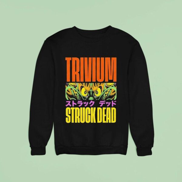Trivium Struck Dead Dragon Eye Sweatshirt