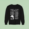 Trueno Eub World Tour Dates Sweatshirt