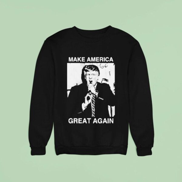 Trump Gun In Mouth Make America Great Again Sweatshirt