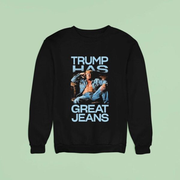 Trump Has Great Jeans Sofa Body Sweatshirt