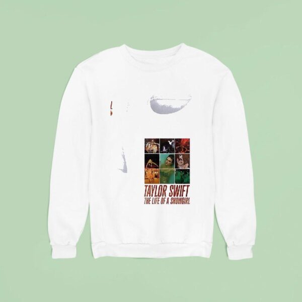 Ts New Album The Life Of A Showgirl Tracklis Sweatshirt