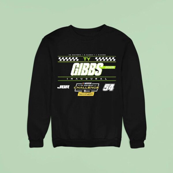 Ty Gibbs Inaugural Nascar Cup Series In Season Sweatshirt